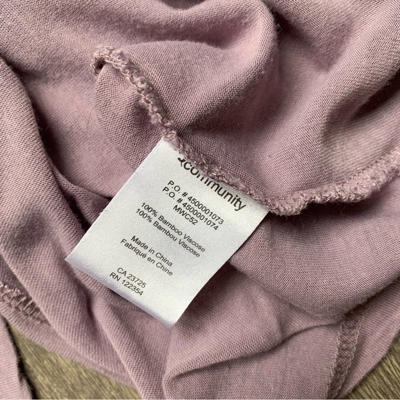 Aritzia Community Tube Top Strapless smocked bodice y2k 2000s Purple Size XXS - Picture 15 of 16